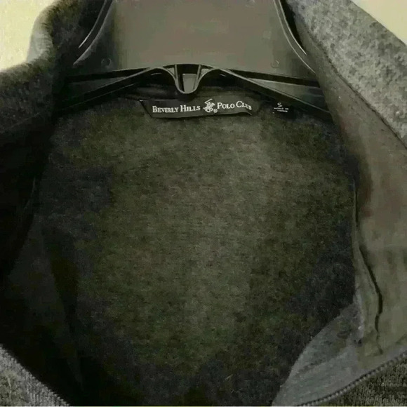 Men's Beverly Hills Polo Club Vest Size Small Black/Grey Color - Picture 2 of 3